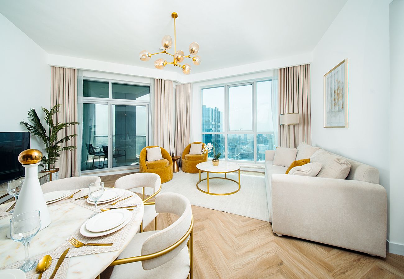 Apartment in Dubai - Luxury 2 BR Stunning Views 67th Floor Dubai Marina