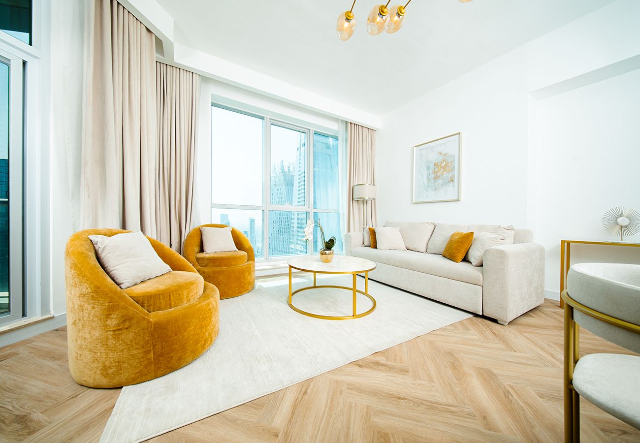 Apartment in Dubai - Luxury 2 BR Stunning Views 67th Floor Dubai Marina