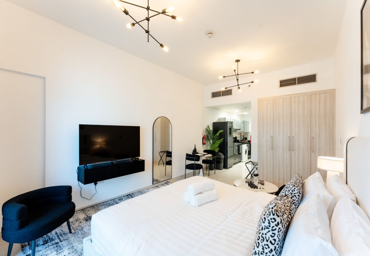 Studio in Dubai - Modern Studio in Elite Business Bay Residence