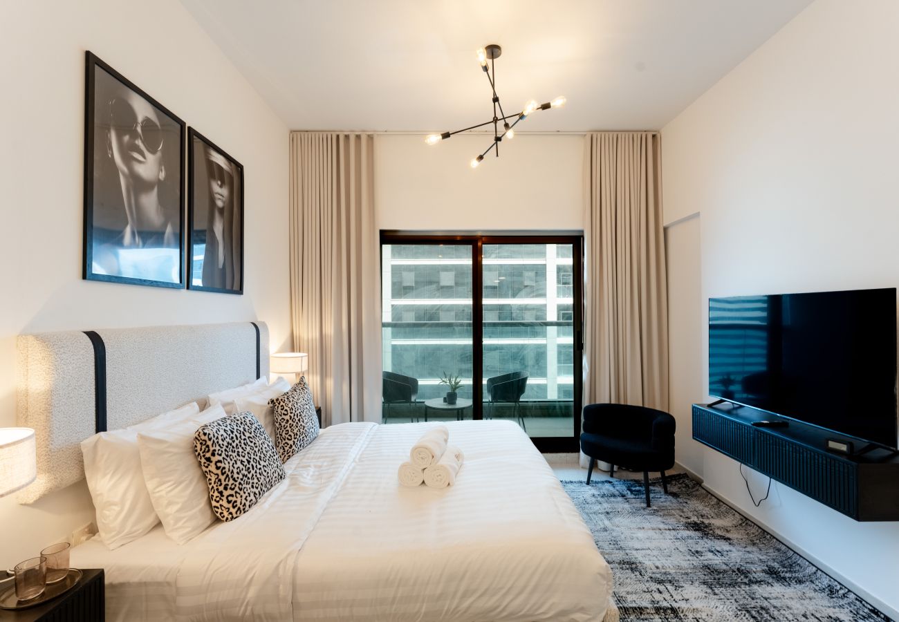 Studio in Dubai - Modern Studio in Elite Business Bay Residence