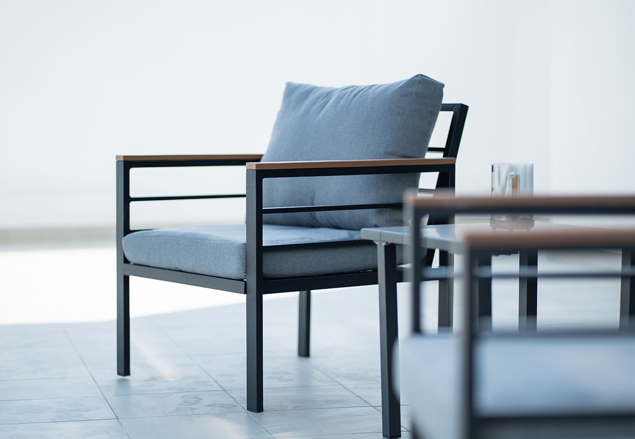 Villa in Ajmal Makan - Luxury Villa overlooking sea with private pool