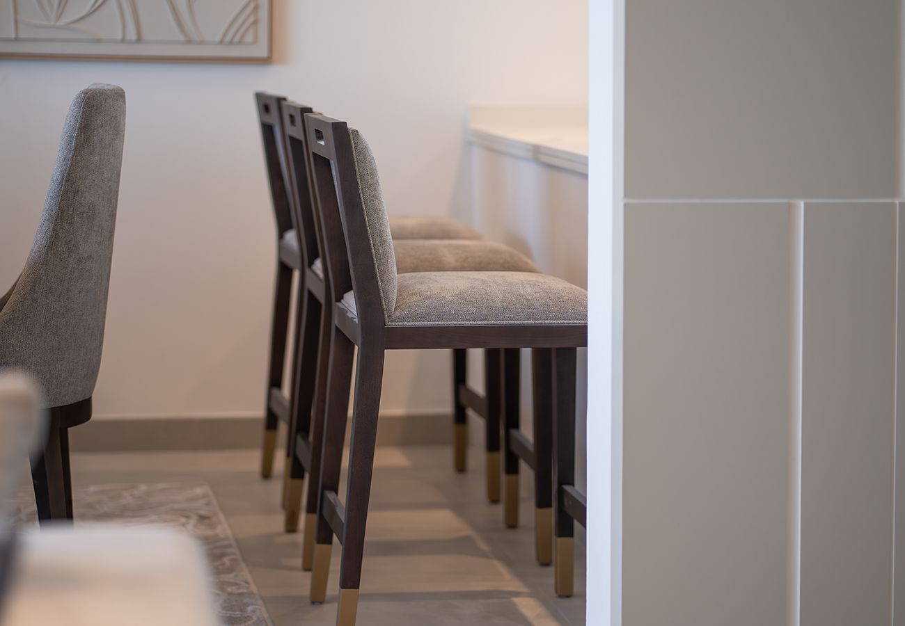 Villa in Ajmal Makan - Luxury Villa overlooking sea with private pool