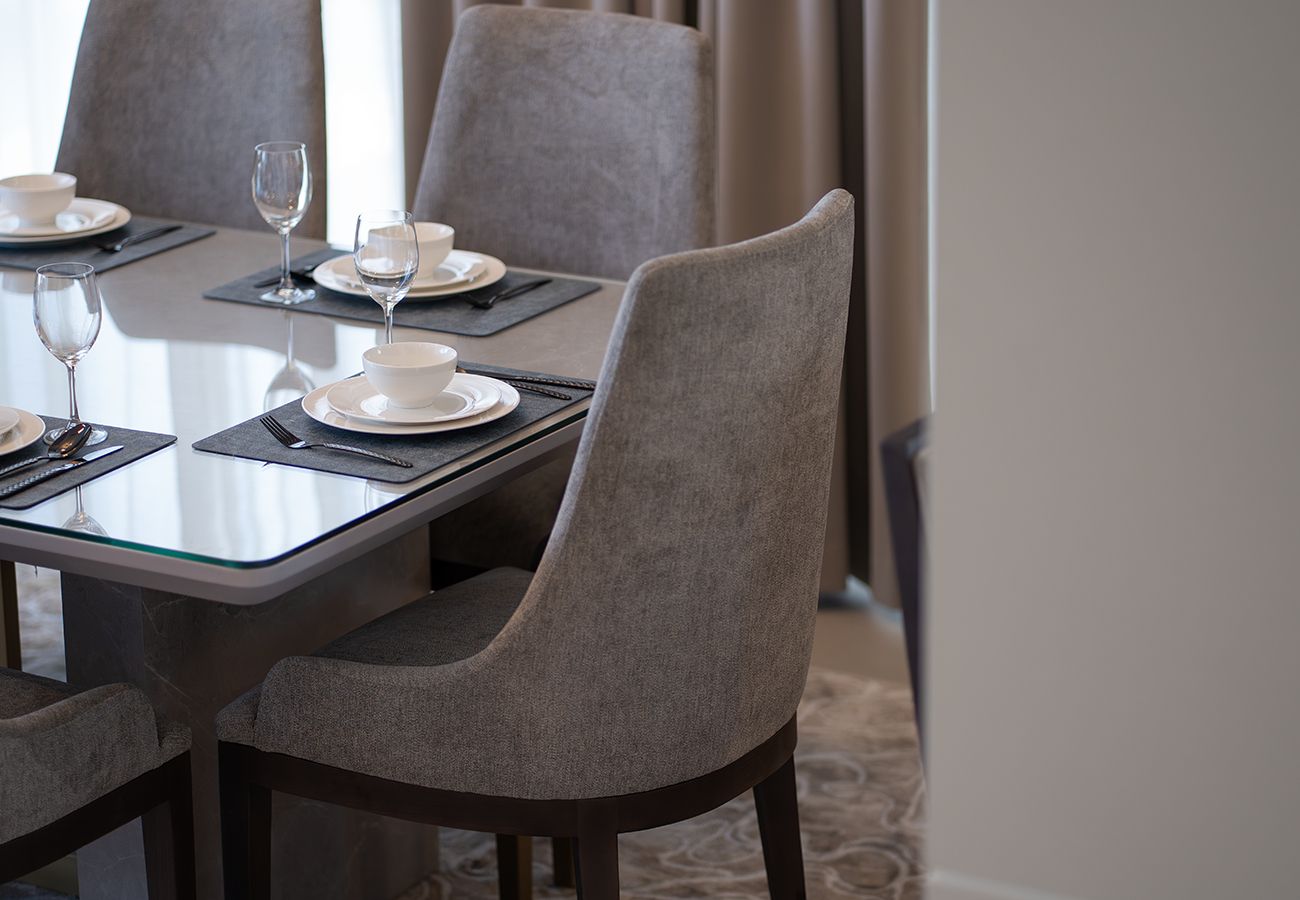 Villa in Ajmal Makan - Luxury Villa overlooking sea with private pool