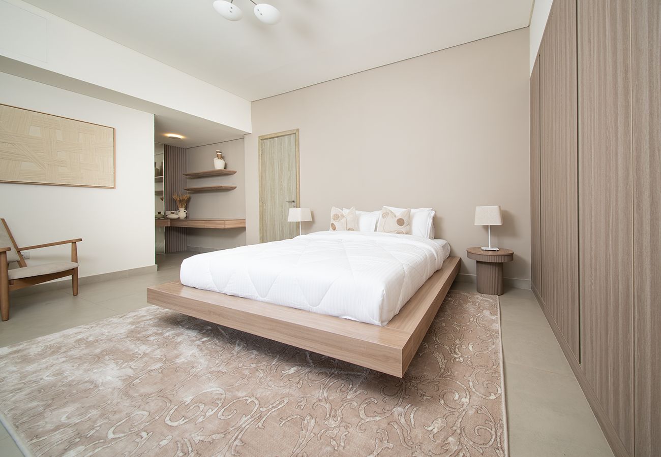 Villa in Ajmal Makan - Luxury Villa overlooking sea with private pool