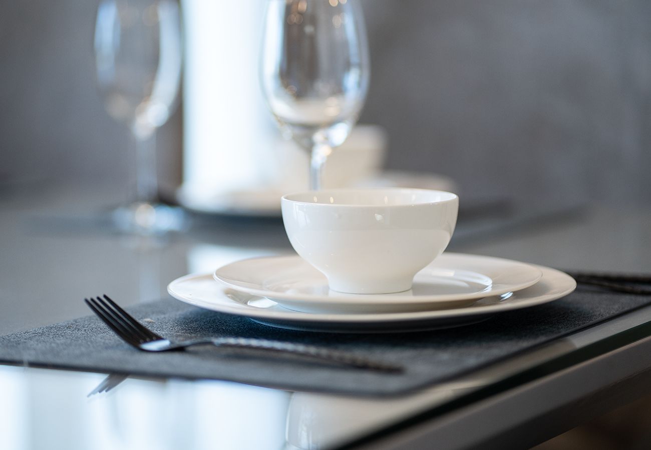 Villa in Ajmal Makan - Luxury Villa overlooking sea with private pool