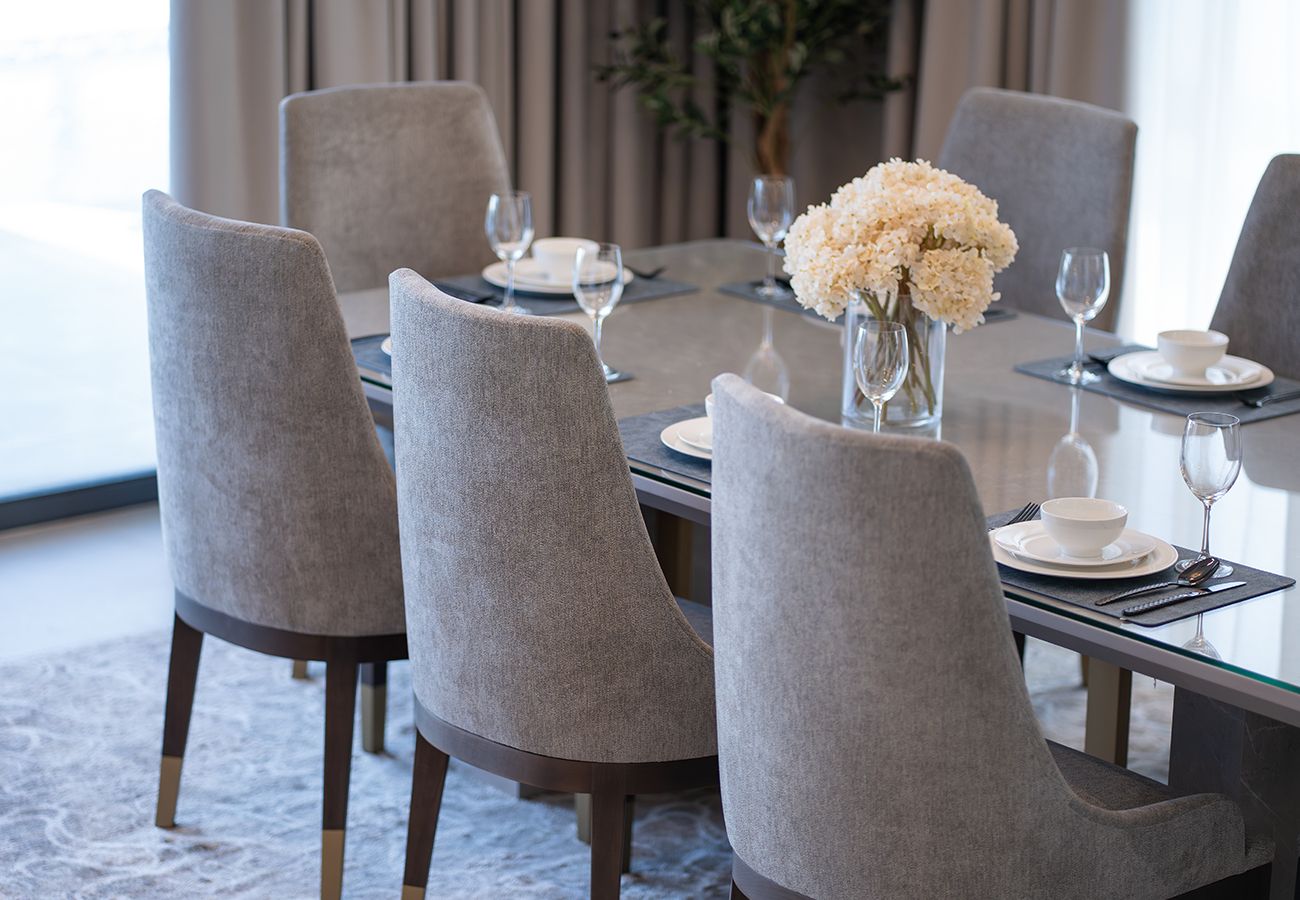 Villa in Ajmal Makan - Luxury Villa overlooking sea with private pool