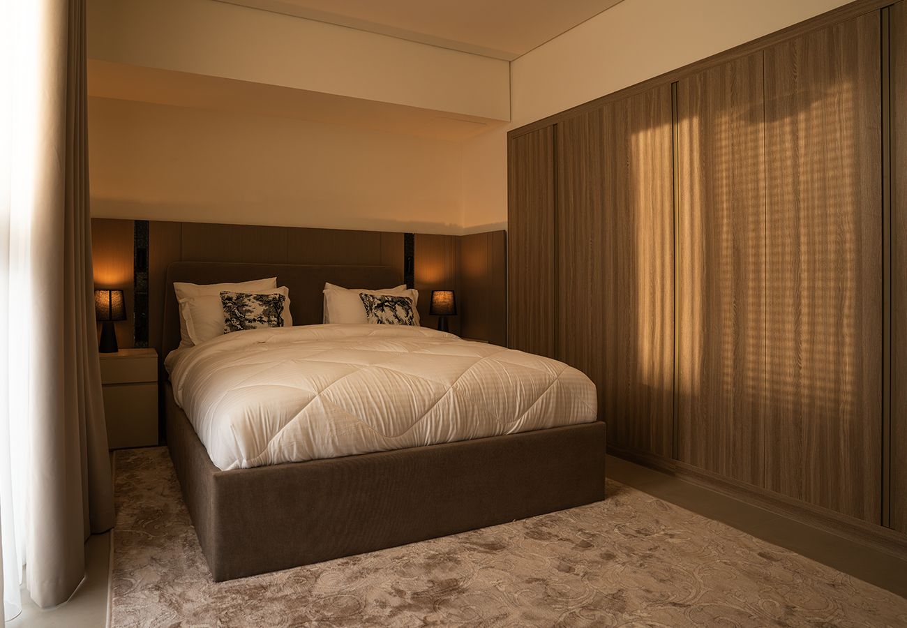 Villa in Ajmal Makan - Luxury Villa overlooking sea with private pool