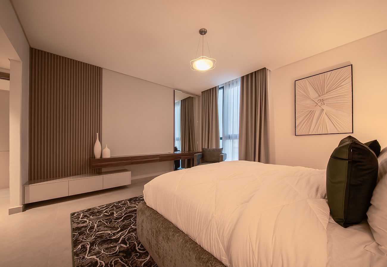 Villa in Ajmal Makan - Luxury Villa overlooking sea with private pool