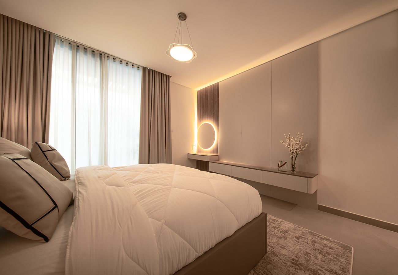 Villa in Ajmal Makan - Luxury Villa overlooking sea with private pool