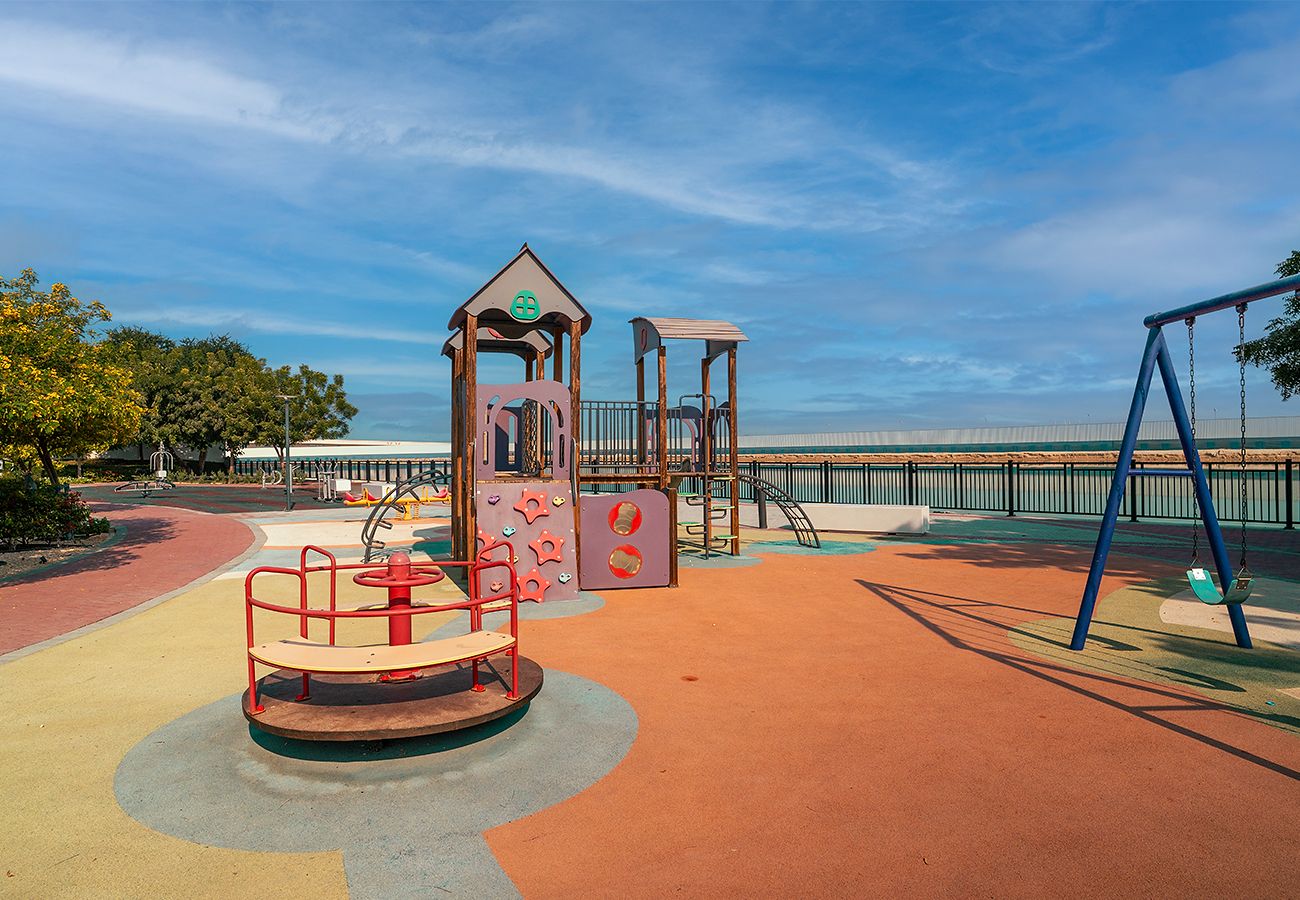 Villa in Ajmal Makan - Luxury Villa overlooking sea with private pool