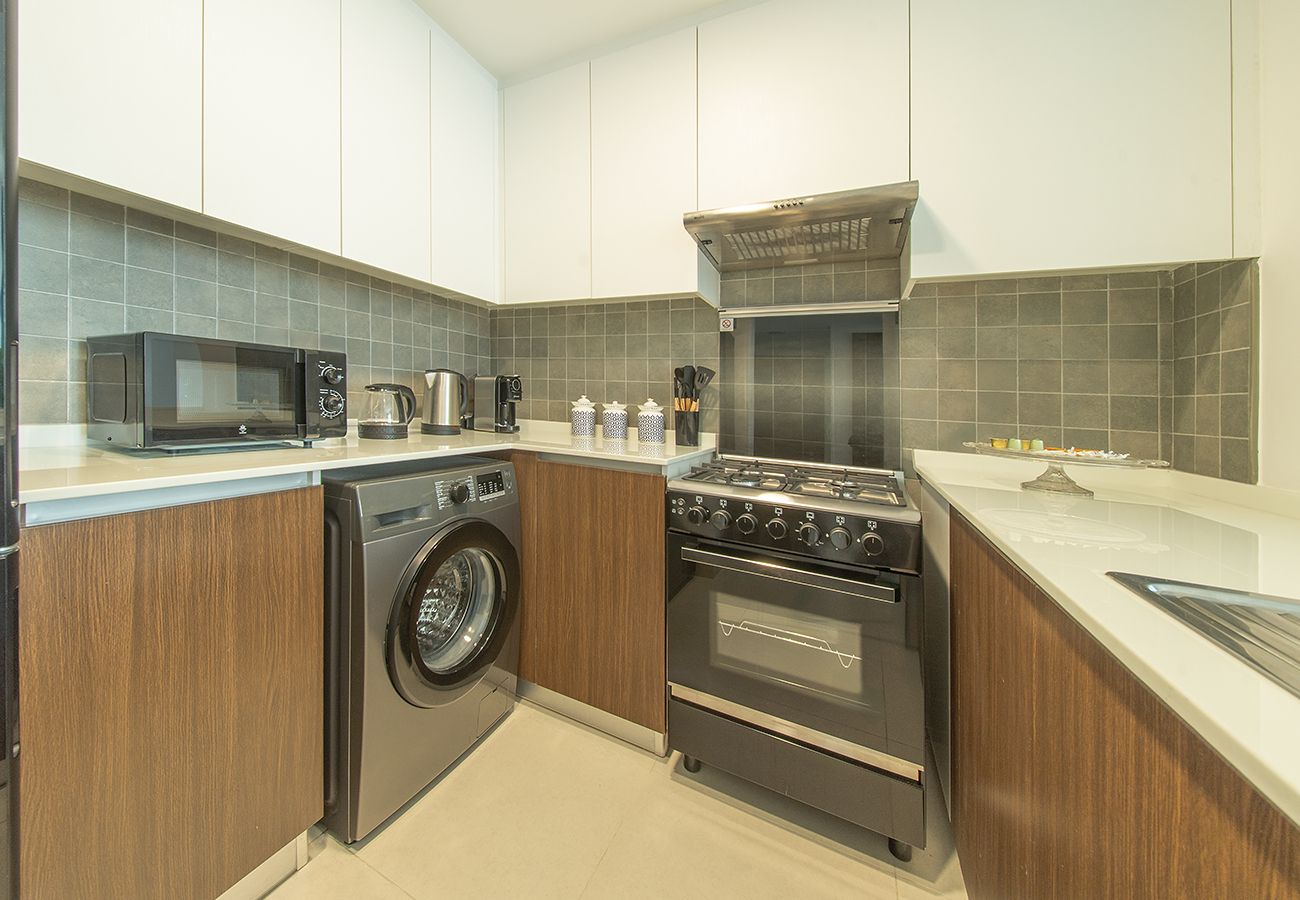 Apartment in Ajmal Makan - Spacious Beachfront 1 Bed in Blue Bay Walk