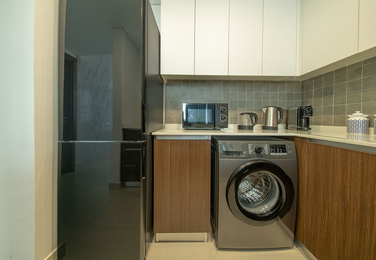 Apartment in Ajmal Makan - Spacious Beachfront 1 Bed in Blue Bay Walk