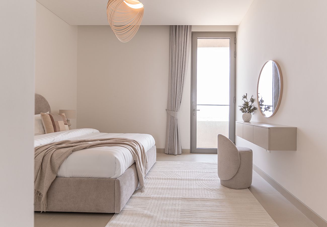 Apartment in Ajman - Luxury 2BR+Maid with Sea views in Seaside Hills