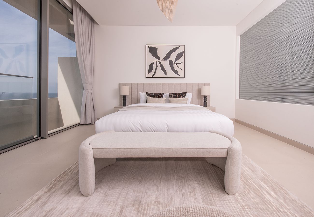 Apartment in Ajman - Luxury 2BR+Maid with Sea views in Seaside Hills