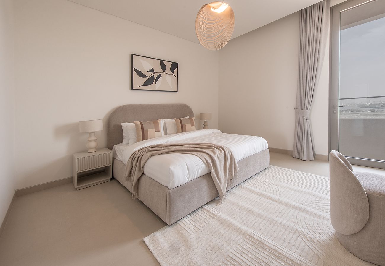 Apartment in Ajman - Luxury 2BR+Maid with Sea views in Seaside Hills