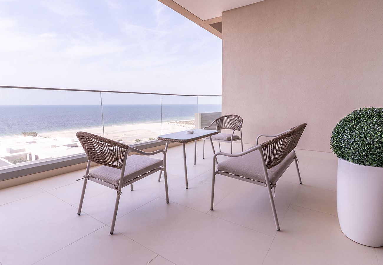 Apartment in Ajman - Luxury 2BR+Maid with Sea views in Seaside Hills