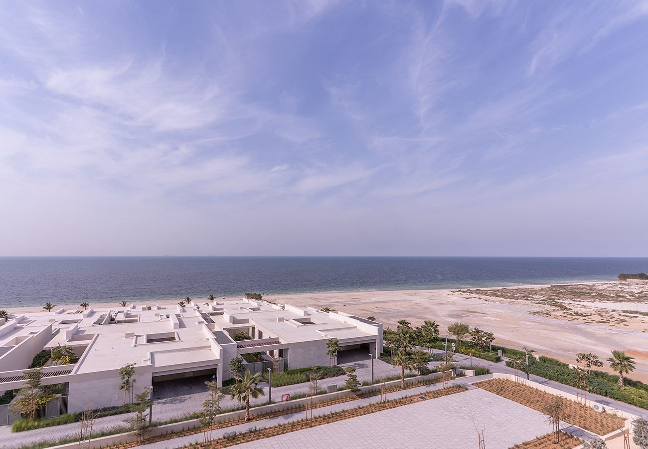 Apartment in Ajman - Luxury 2BR+Maid with Sea views in Seaside Hills