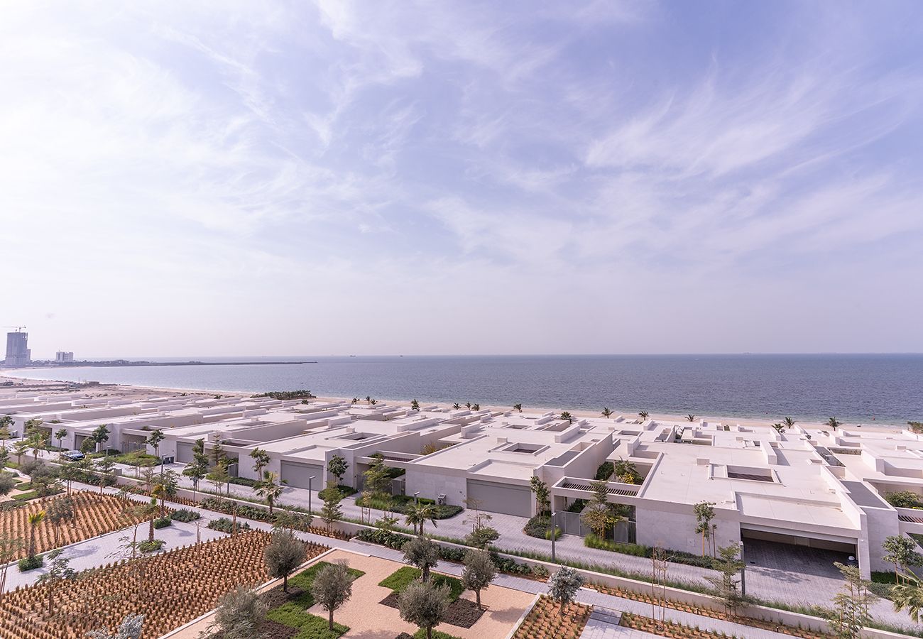 Apartment in Ajman - Luxury 2BR+Maid with Sea views in Seaside Hills