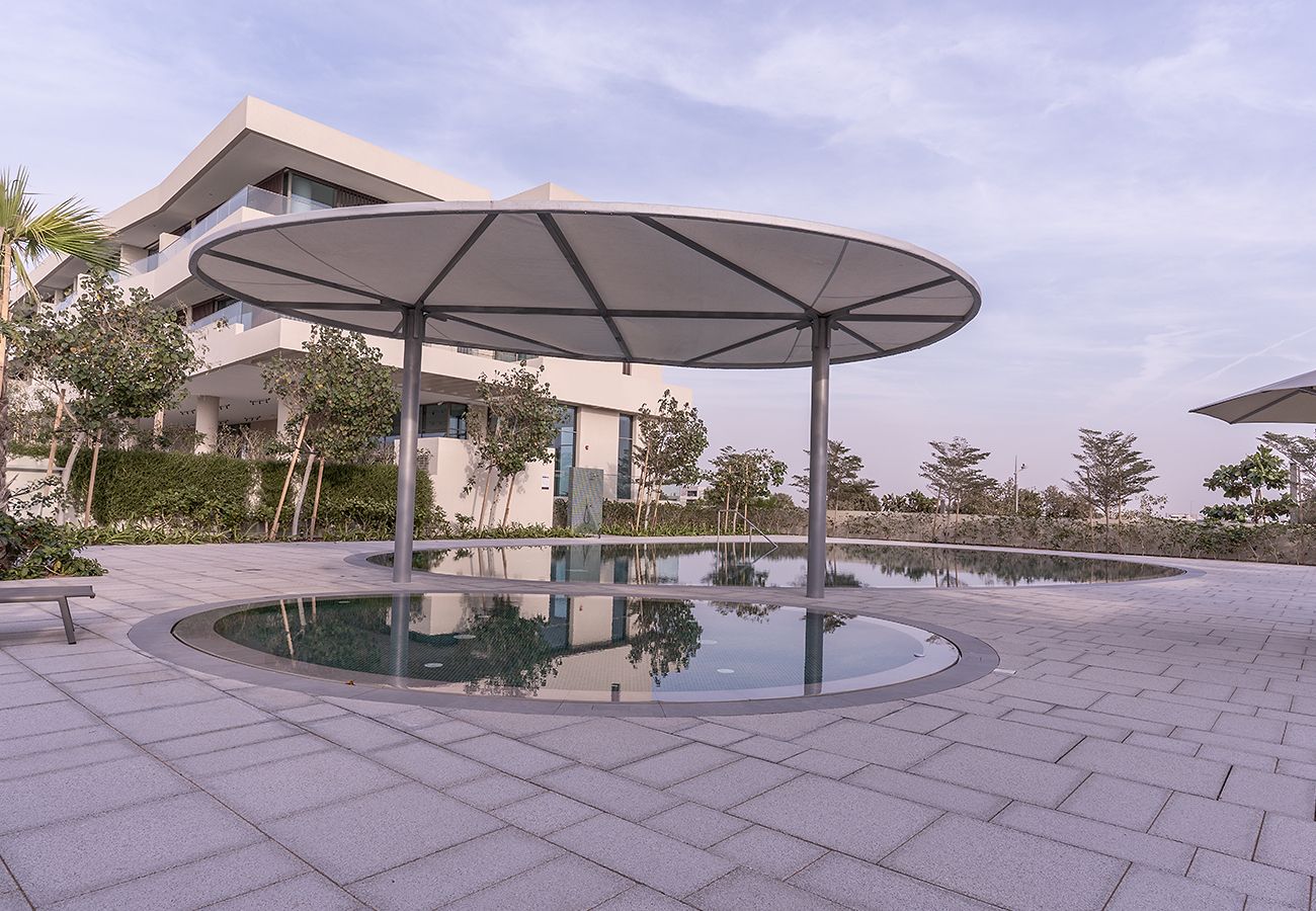 Apartment in Ajman - Luxury 2BR+Maid with Sea views in Seaside Hills