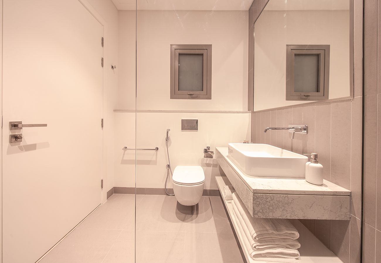 Apartment in Ajman - Luxury 2BR+Maid with Sea views in Seaside Hills