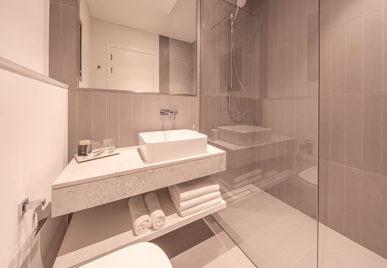 Apartment in Ajman - Luxury 2BR+Maid with Sea views in Seaside Hills