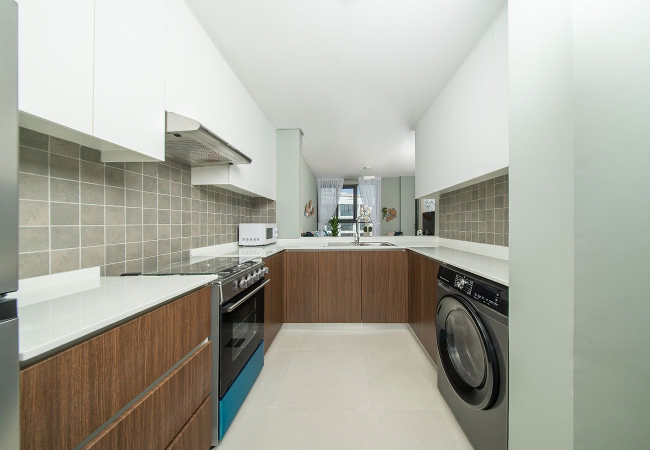 Apartment in Ajmal Makan - Modern 1BR with Beach Access Blue Bay Walk