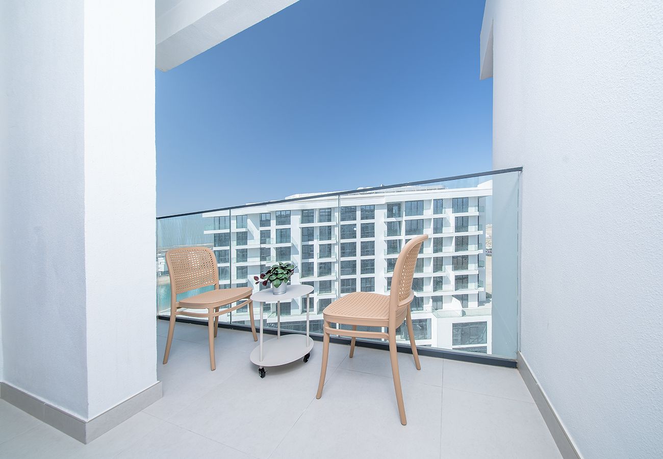 Apartment in Ajmal Makan - Modern 1BR with Beach Access Blue Bay Walk