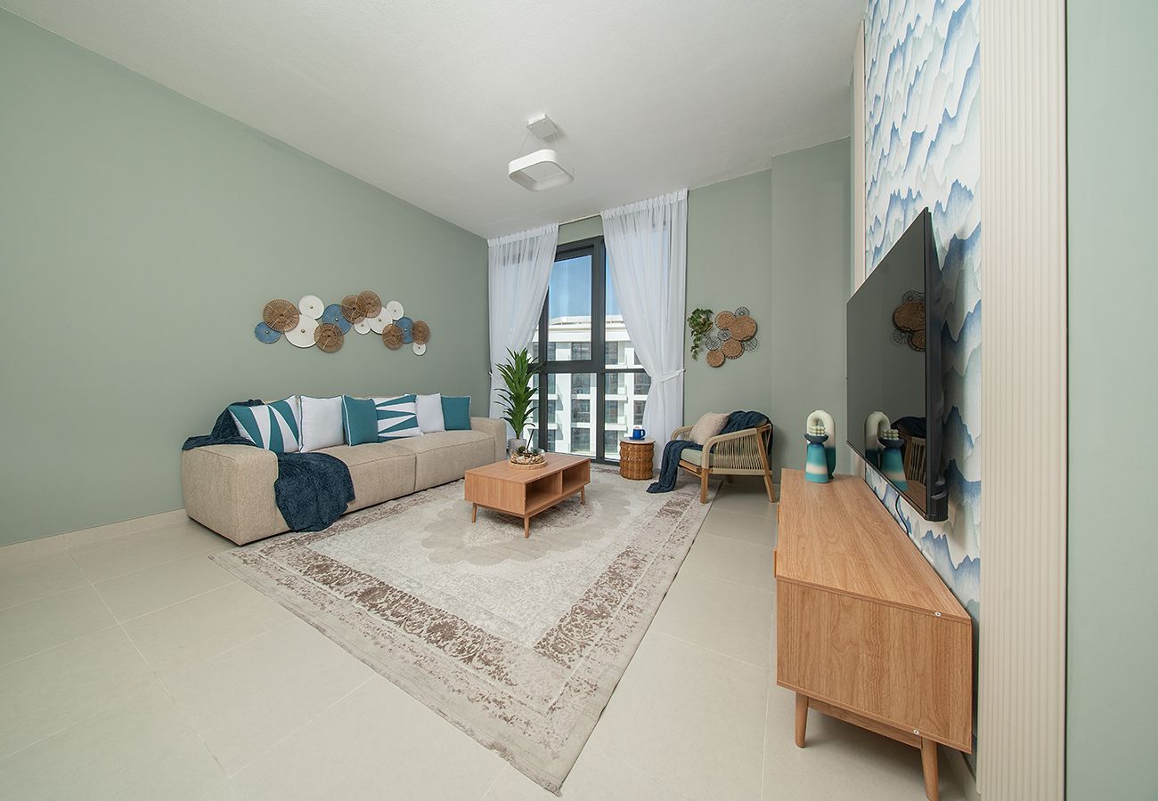 Apartment in Ajmal Makan - Modern 1BR with Beach Access Blue Bay Walk