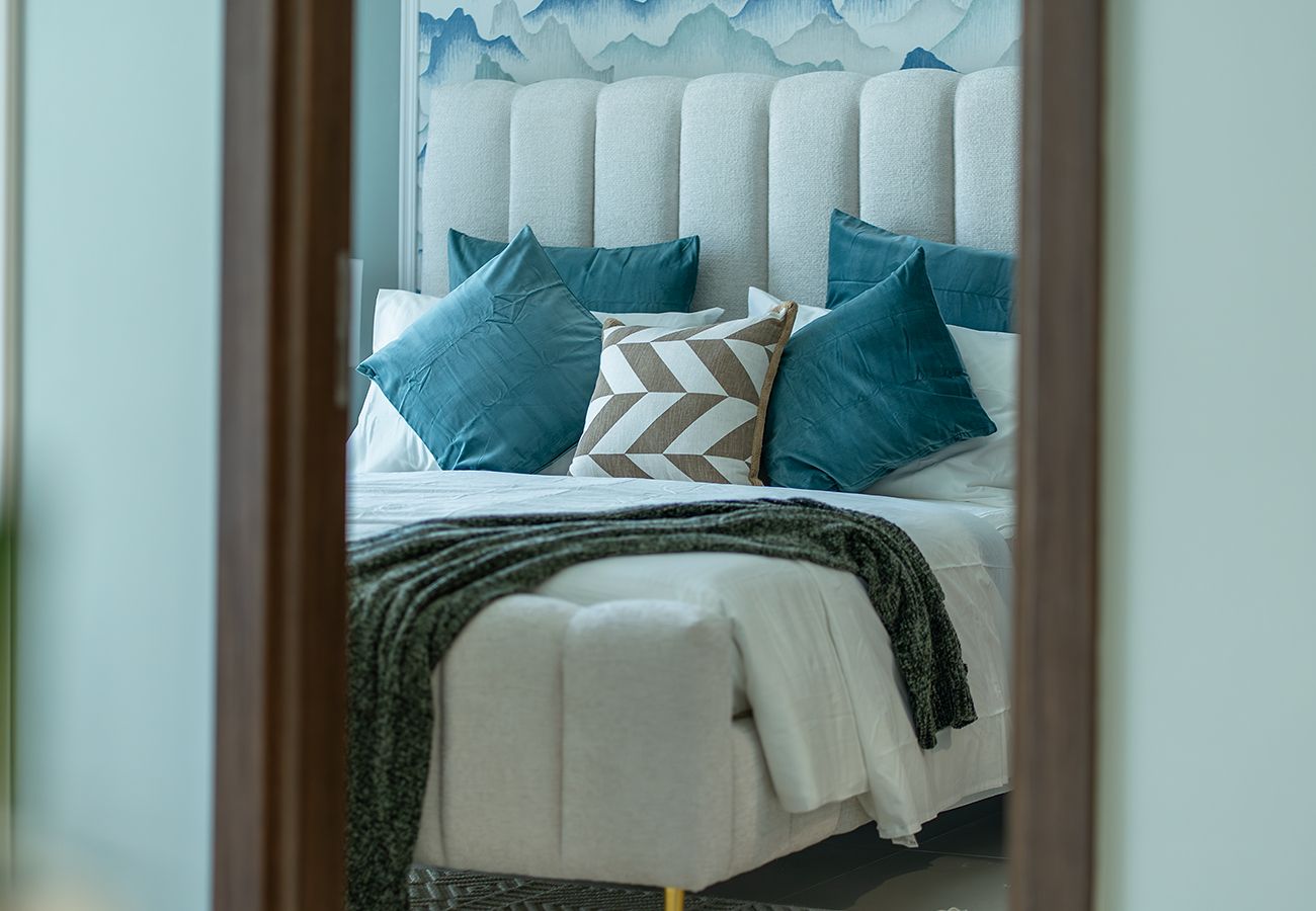 Apartment in Ajmal Makan - Modern 1BR with Beach Access Blue Bay Walk