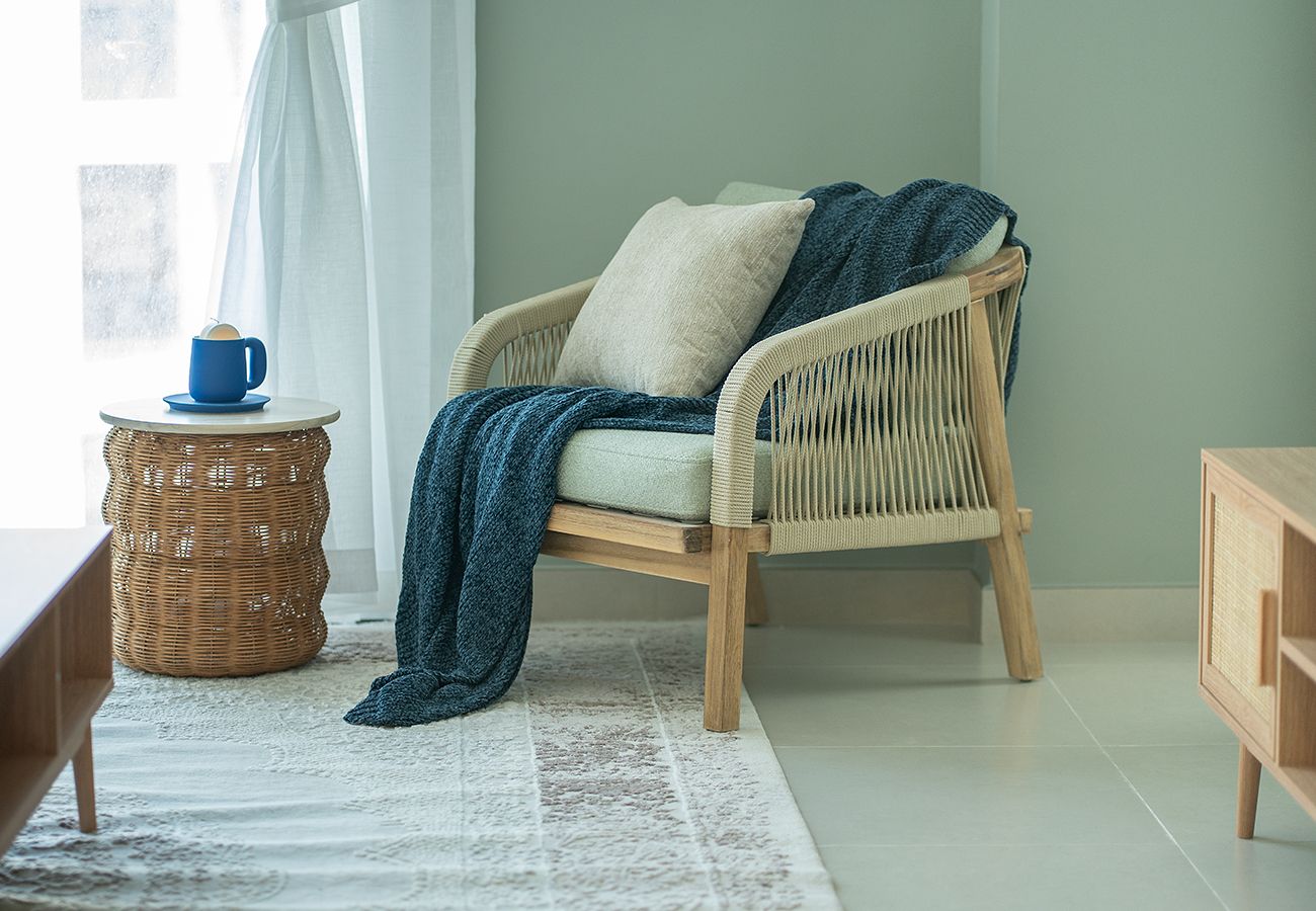 Apartment in Ajmal Makan - Modern 1BR with Beach Access Blue Bay Walk