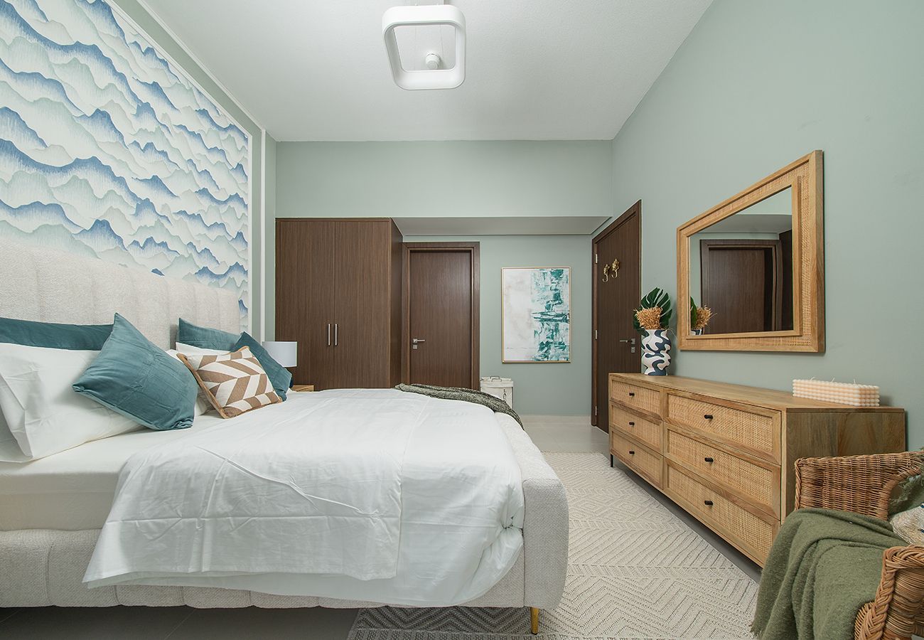 Apartment in Ajmal Makan - Modern 1BR with Beach Access Blue Bay Walk