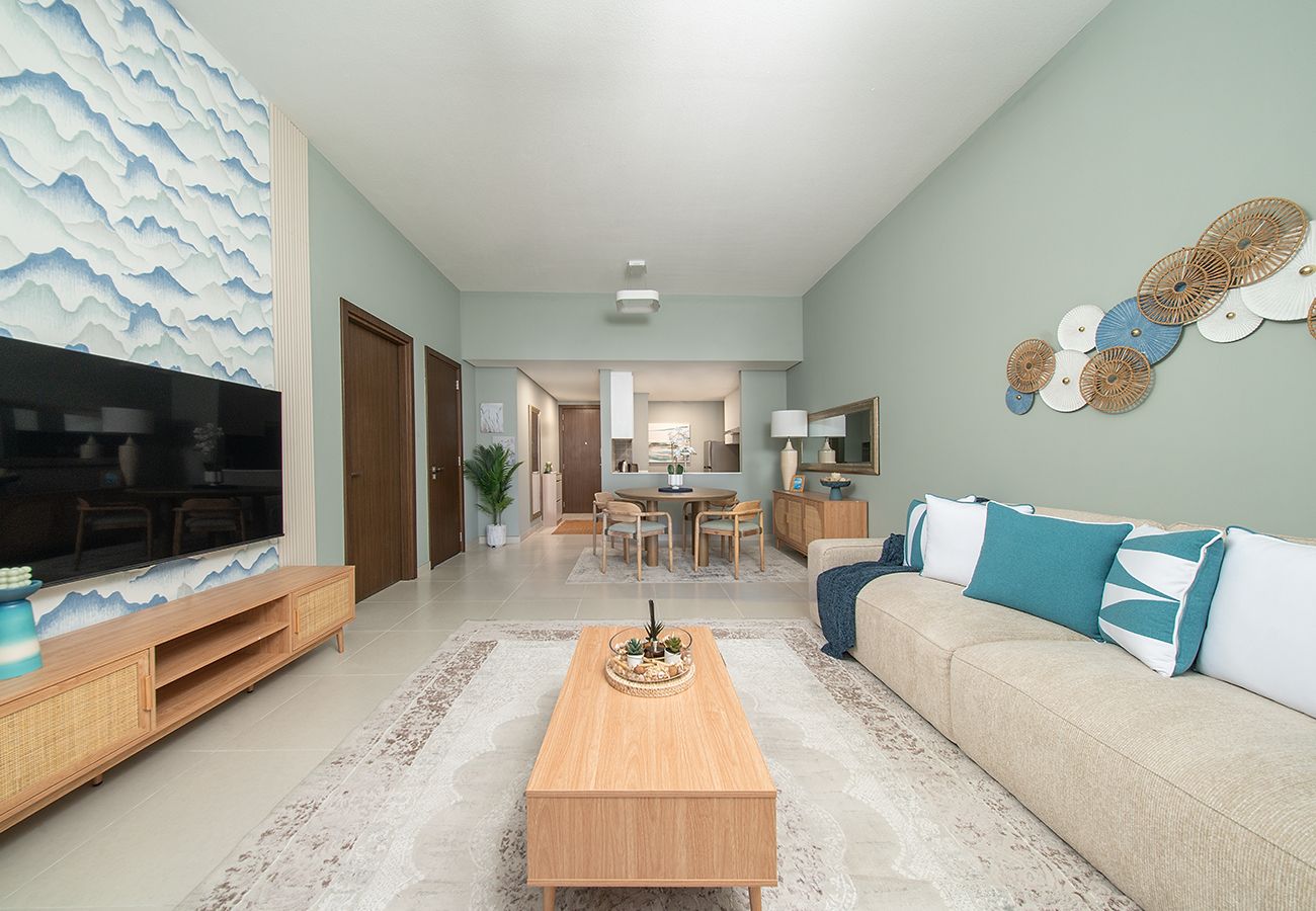 Apartment in Ajmal Makan - Modern 1BR with Beach Access Blue Bay Walk