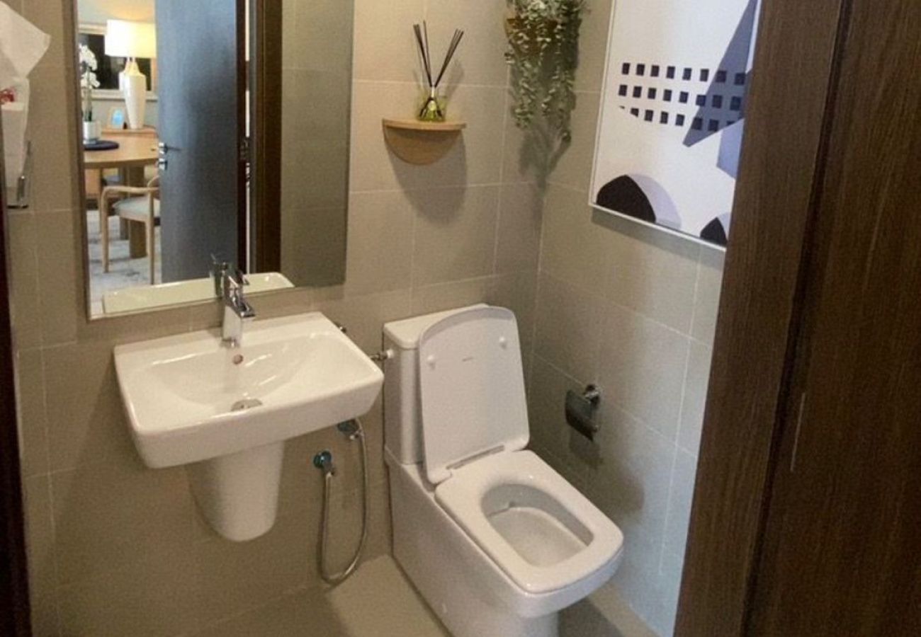 Apartment in Ajmal Makan - Modern 1BR with Beach Access Blue Bay Walk