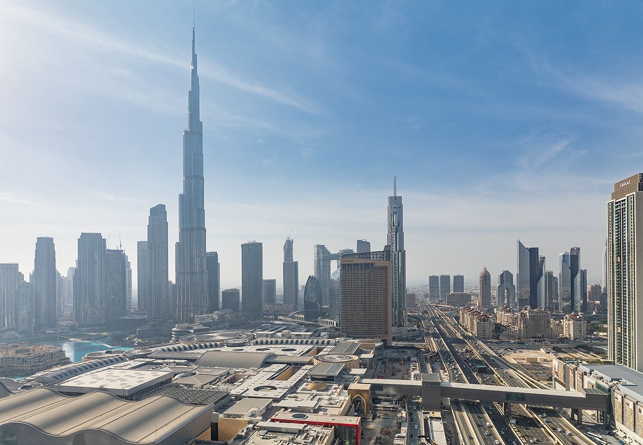 Apartment in Dubai - Premium 2BR In Vida with Burj Khalifa View