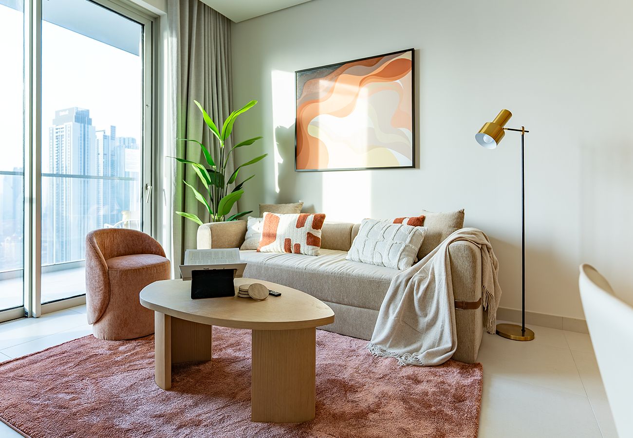 Apartment in Dubai - Premium 2BR In Vida with Burj Khalifa View