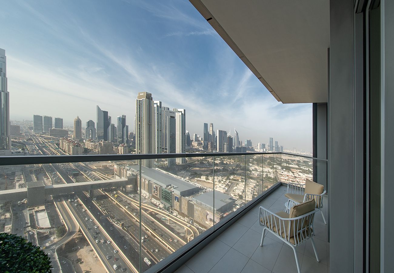 Apartment in Dubai - Premium 2BR In Vida with Burj Khalifa View