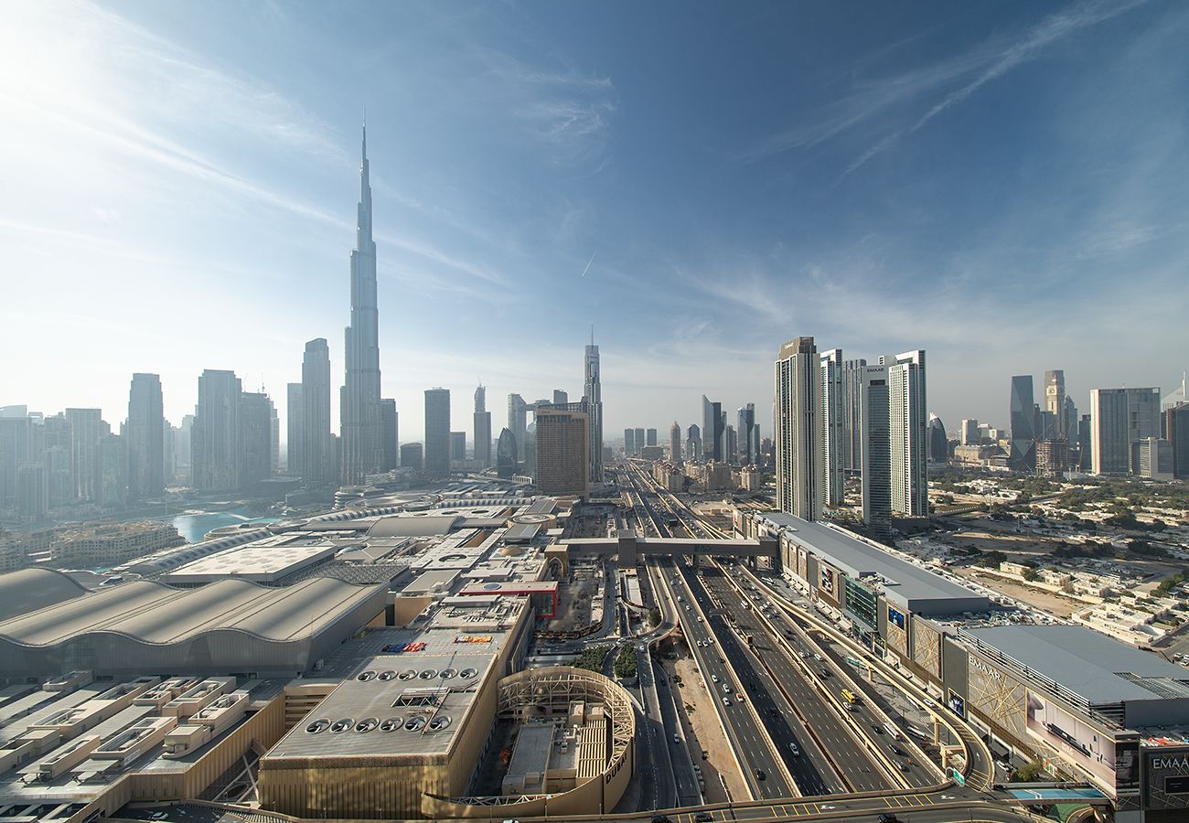 Apartment in Dubai - Premium 2BR In Vida with Burj Khalifa View