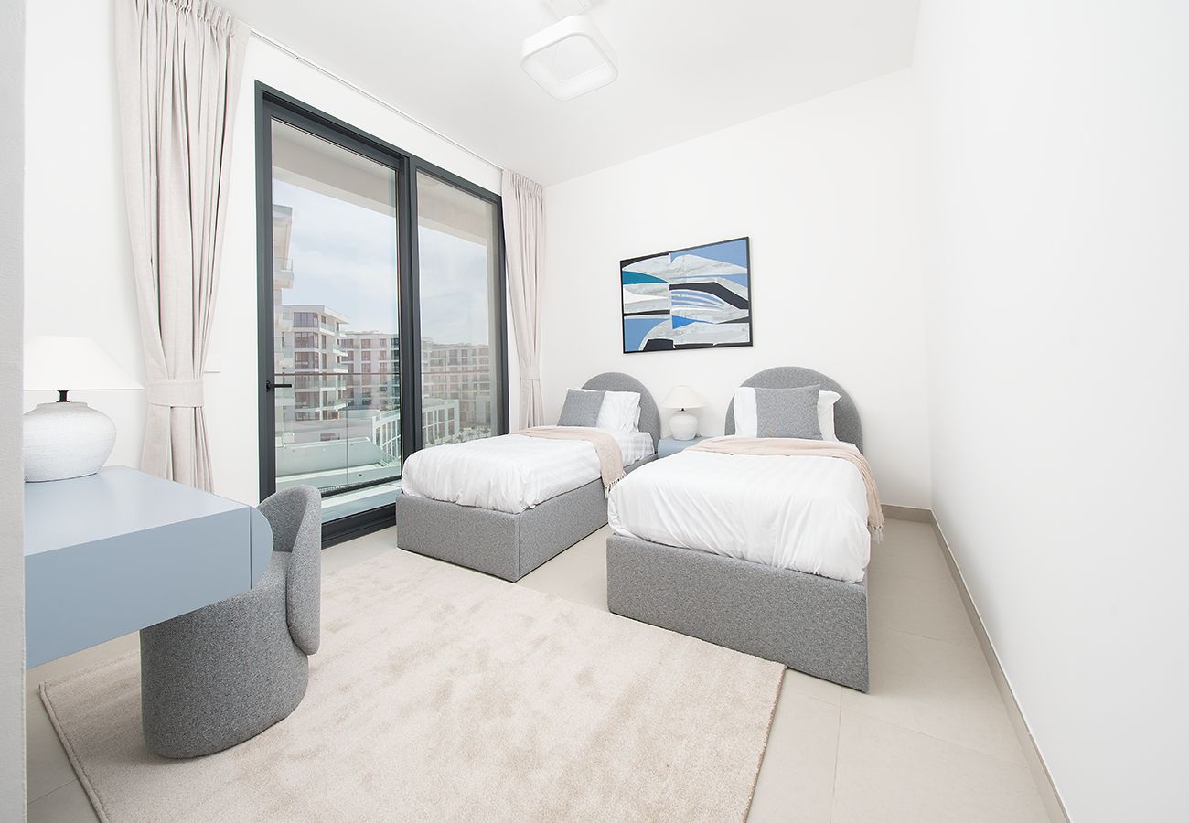 Apartment in Ajmal Makan - Stylish 2BR in Blue Bay Walk Ajmal Makan