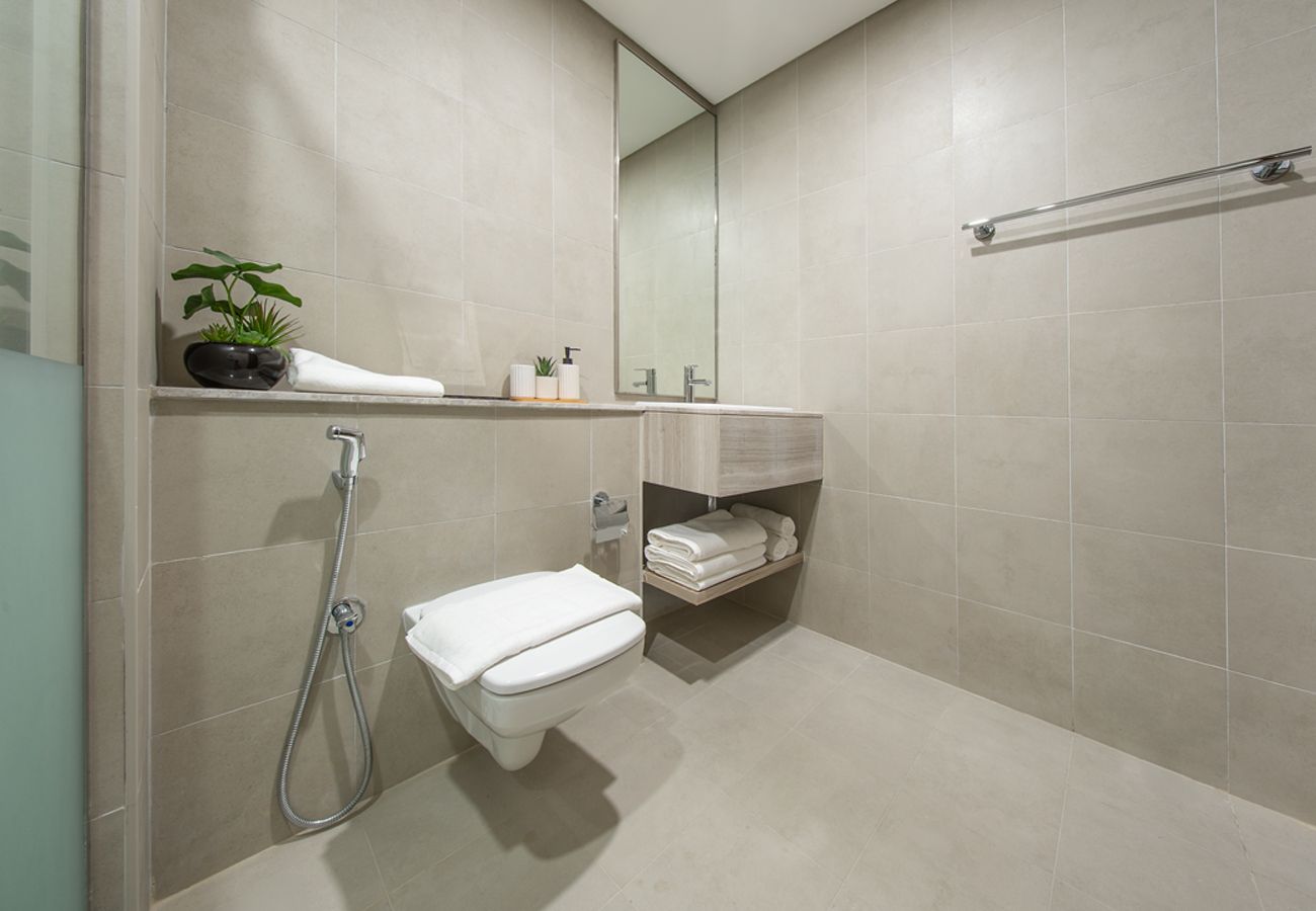 Apartment in Ajmal Makan - Stylish 2BR in Blue Bay Walk Ajmal Makan