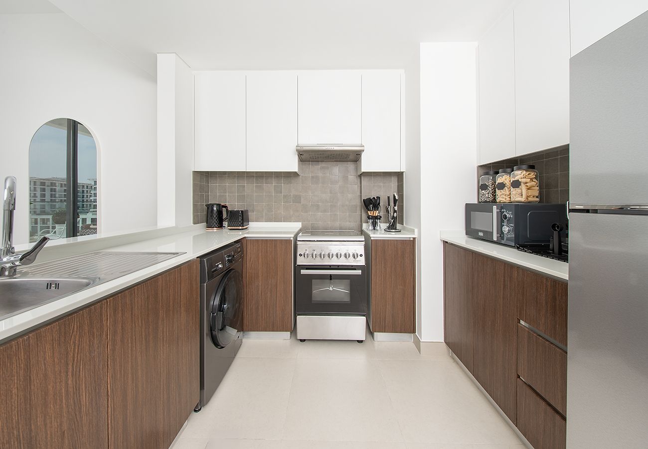 Apartment in Ajmal Makan - Stylish 2BR in Blue Bay Walk Ajmal Makan