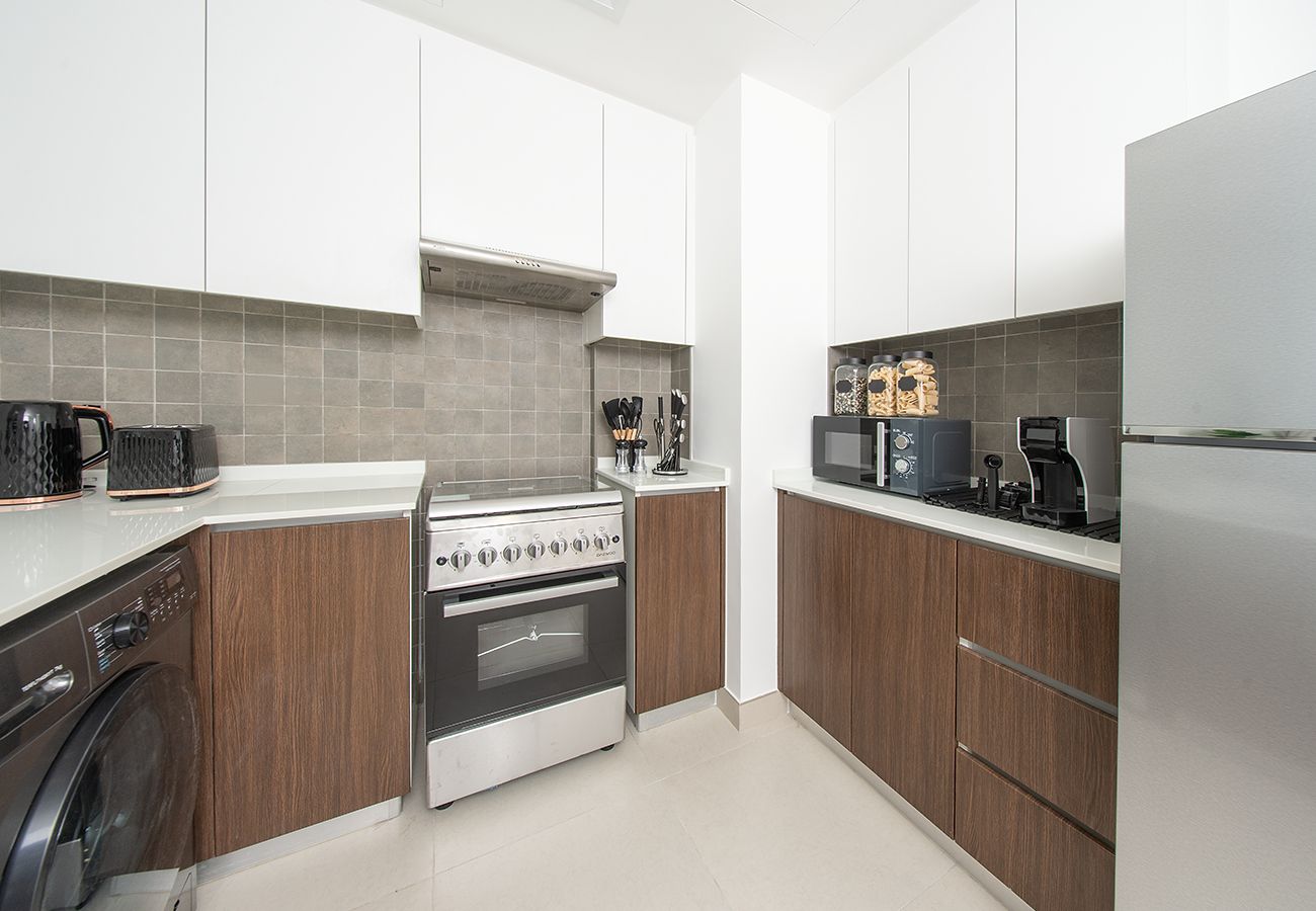 Apartment in Ajmal Makan - Stylish 2BR in Blue Bay Walk Ajmal Makan