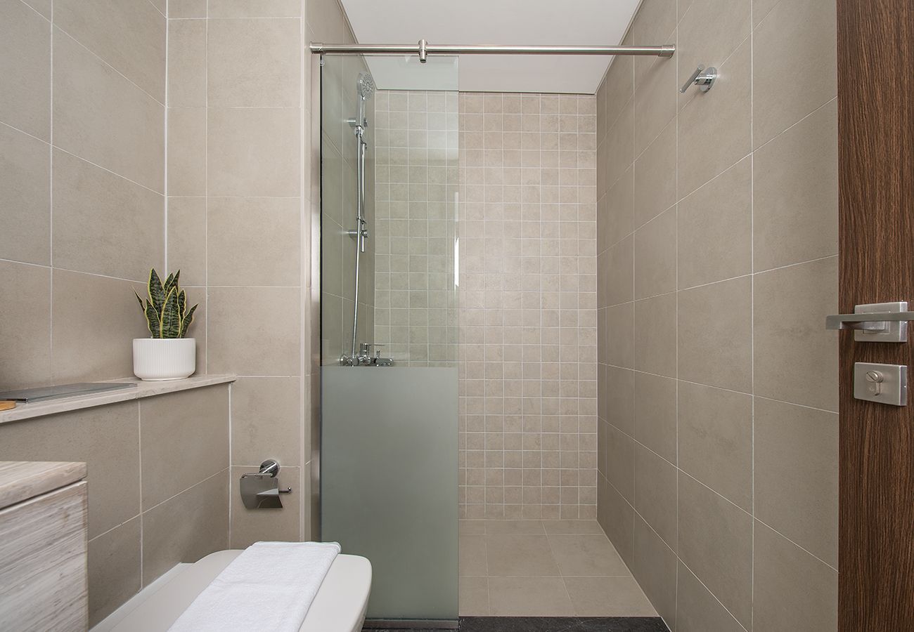 Apartment in Ajmal Makan - Stylish 2BR in Blue Bay Walk Ajmal Makan