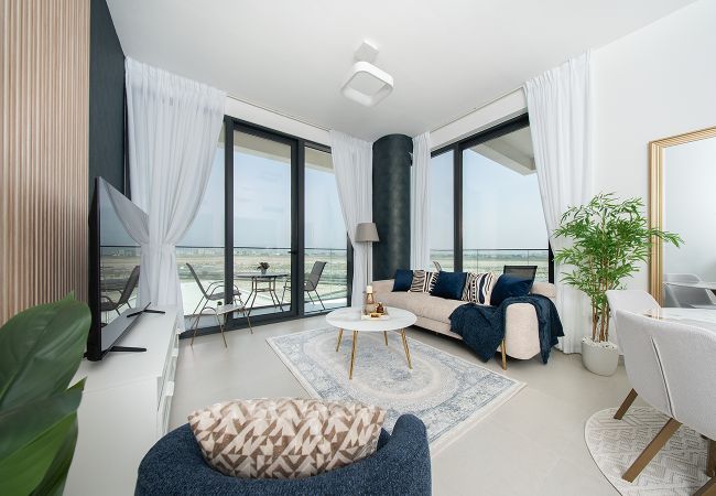 Apartment in Ajmal Makan - Modern 1BR In Blue Bay Walk Ajmal Makan