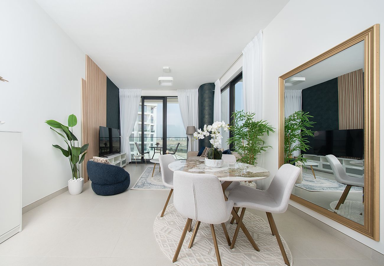 Apartment in Ajmal Makan - Modern 1BR In Blue Bay Walk Ajmal Makan