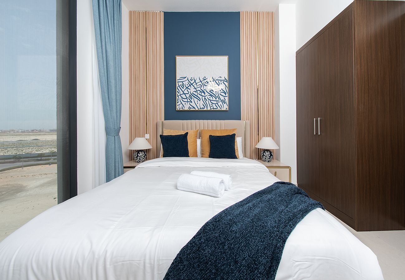 Apartment in Ajmal Makan - Modern 1BR In Blue Bay Walk Ajmal Makan