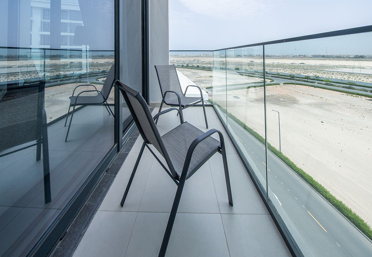 Apartment in Ajmal Makan - Modern 1BR In Blue Bay Walk Ajmal Makan