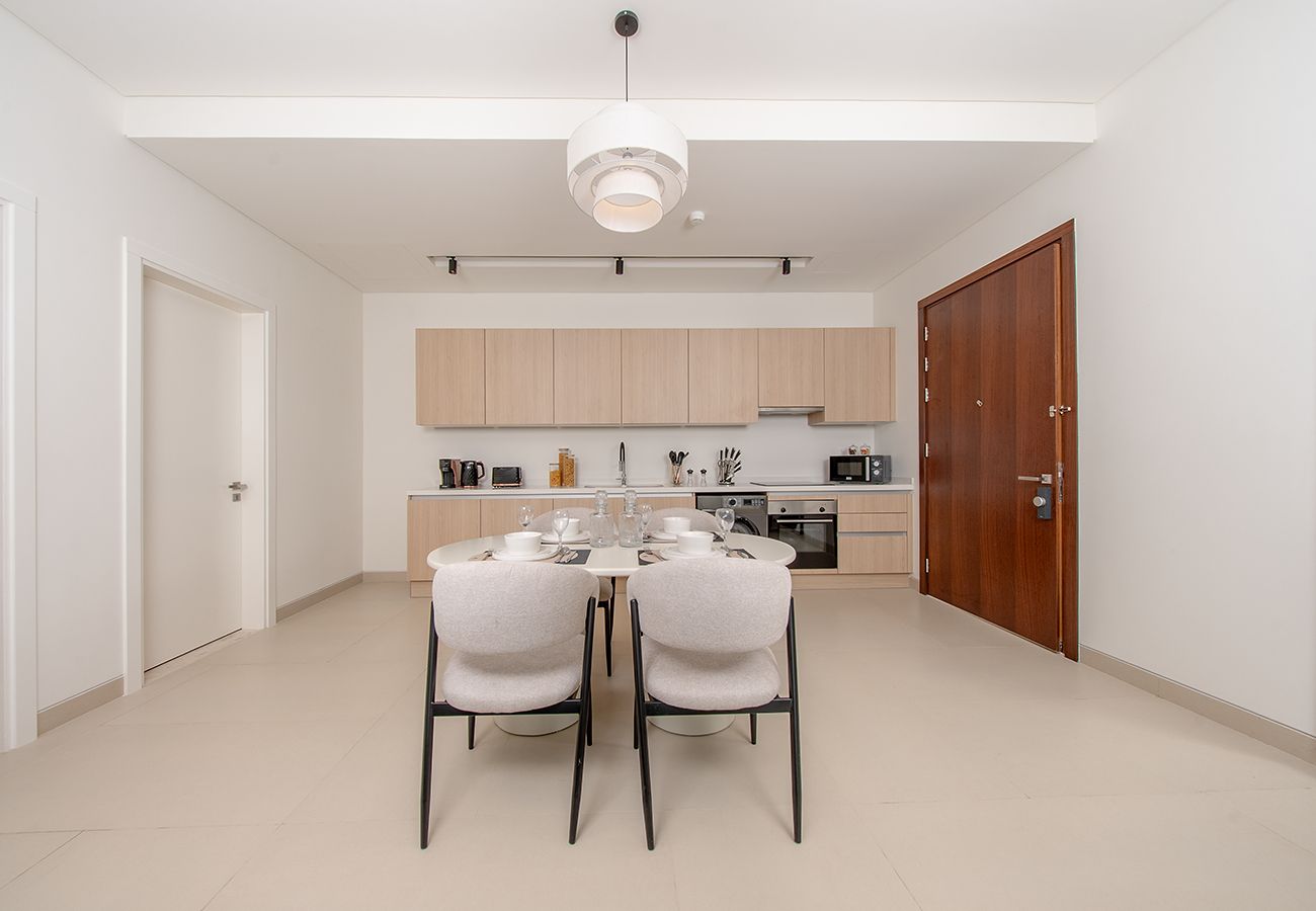 Apartment in Ajman - Stylish 1BR in Al Zohra Seaside Hills with Beachside Living