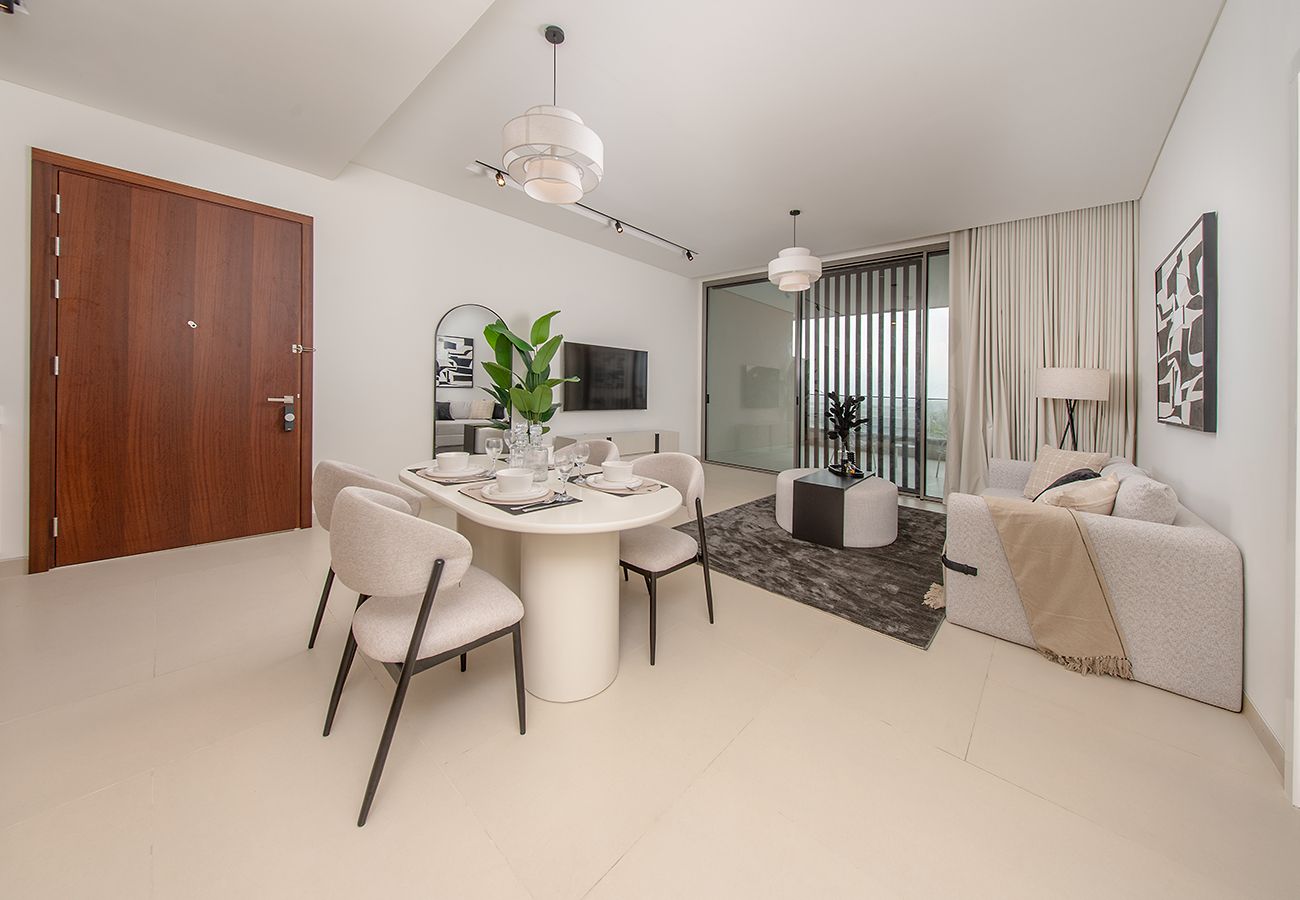 Apartment in Ajman - Stylish 1BR in Al Zohra Seaside Hills with Beachside Living