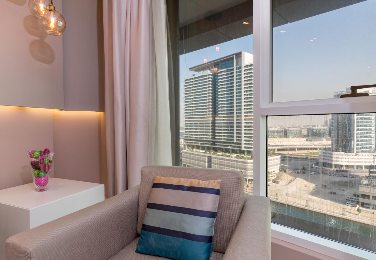 Apartment in Dubai - Modern 1BR in DAMAC Voleo Prime Location