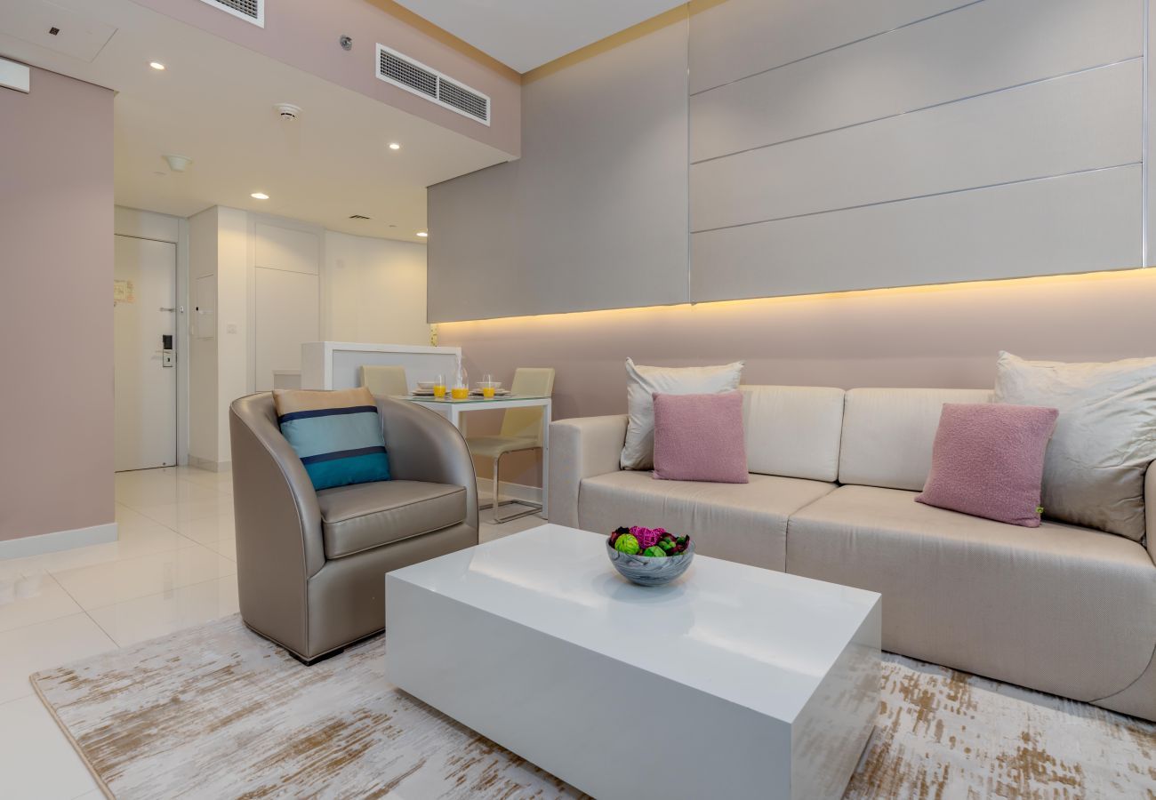 Apartment in Dubai - Modern 1BR in DAMAC Voleo Prime Location